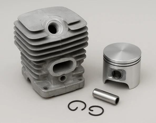 Hsgl Motorlu Testere Silindir ve Piston Seti  Stihl MS380  038 Uyumlu  52mm ürün görseli 1