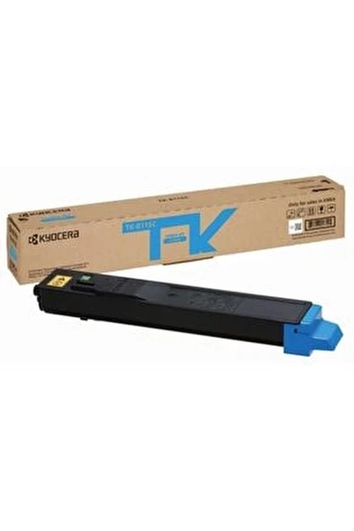 Tk-8115C Cyan Mavi Orjinal Fotokopi Makinası Toneri Ecosys M8124Cidn-M8130Cidn 6.000 Sayfa Kapasiteli ürün görseli 1