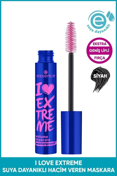 Essence Siyah Maskara - I Love Extreme Mascara ürün görseli 1