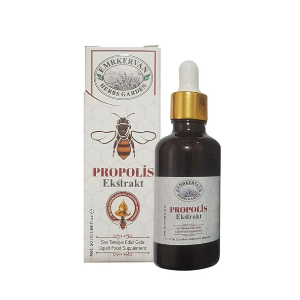 EMR KERVAN HERBS GARDEN 50ML PROPOLİS EKSTRAKT ürün görseli 1