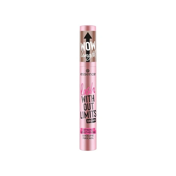 Essence Lash Without Limits Extreme Lengthening Volume Maskara 02 Brown ürün görseli 1