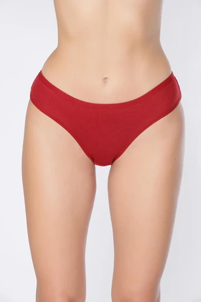 12 Adet Tutku Elit Bambu Bayan Derbi Bikini Külot Karışık Renk ürün görseli 1