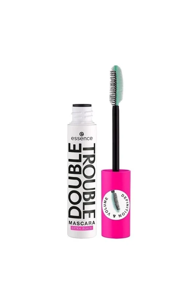 Essence Double Trouble Mascara - Extra Black ürün görseli 1