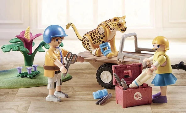 Playmobil Wiltopia Hayvan Kurtarma Aracı - 71011 - Resim 2
