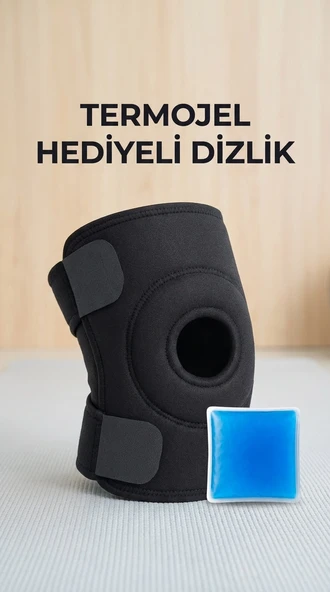 Çapraz Bağlı Sporcu Destekli Diz Korsesi Menisküs Ağrısı İçin ürün görseli 1