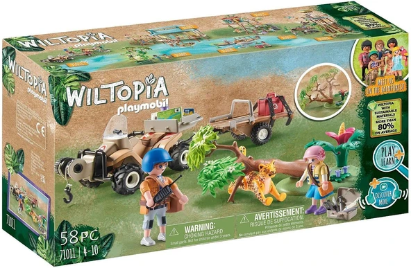 Playmobil Wiltopia Hayvan Kurtarma Aracı - 71011 ürün görseli 1