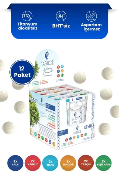 Mastiqe Karışık Paket 20 gr x 12 Adet ürün görseli 1