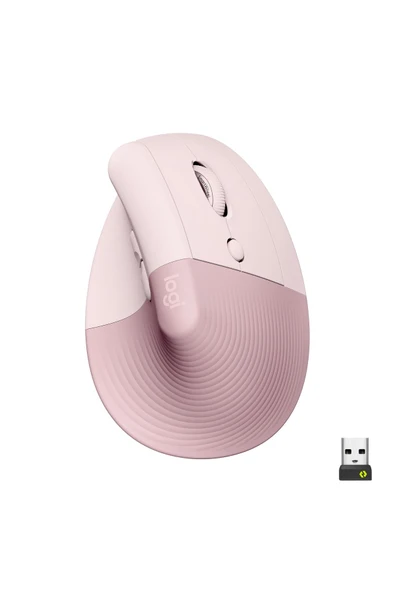 Lift Kablosuz Ergonomik Dikey Rose Mouse 910-006478 ürün görseli 1