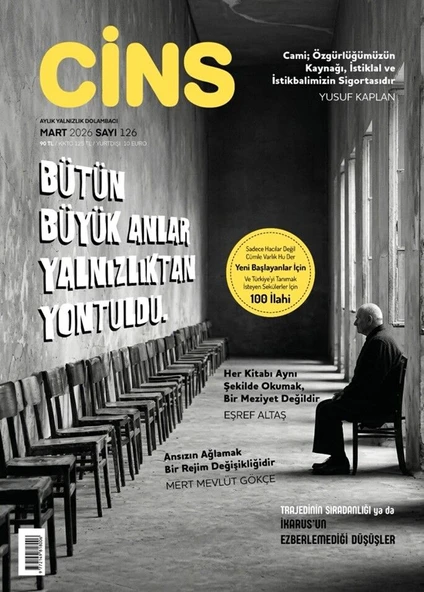 Cins Dergi 126.Sayı Mart 2026 ürün görseli 1