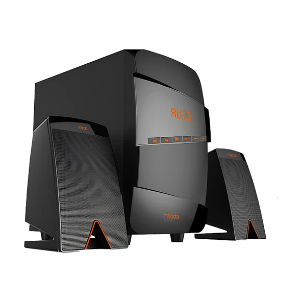 Mikado Md-671Bt 2+1 40W Rms Siyah Usb+Sd+Fm Destekli Multimedia Bluetooth Speaker ürün görseli 1