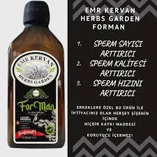 EMR KERVAN HERBS GARDEN 250ML FOR MAN TRİBULUS EXTRAKLI LUXURY PRODUCE ürün görseli 1