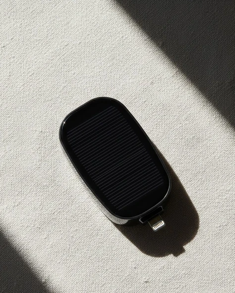 Mini Güneş Enerjili Powerbank Cep Tipi Acil Şarj Cihazı ürün görseli 1