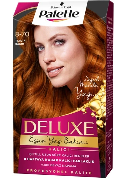 Palette Deluxe Saç Boyası Tarçın Bakır 8-70 ürün görseli 1