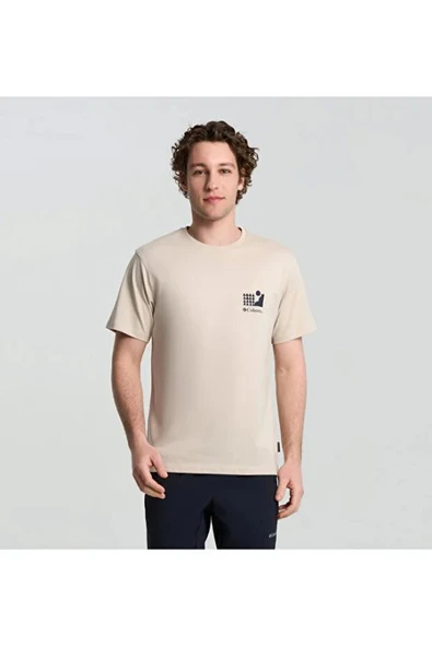 Columbia CSC M Explore Outdoors SS Tee Erkek Kısa Kollu Tişört CS0408 ürün görseli 1