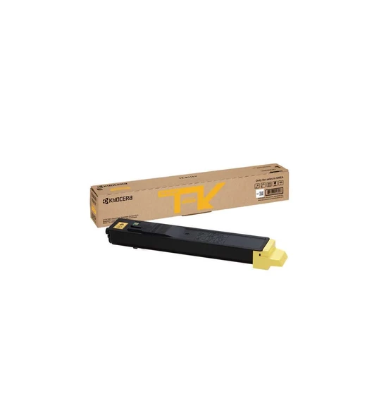 Tk-8115Y Yellow Sarı Orjinal Fotokopi Makinası Toneri Ecosys M8124Cidn-M8130Cidn 6.000 Sayfa Kapasiteli ürün görseli 1