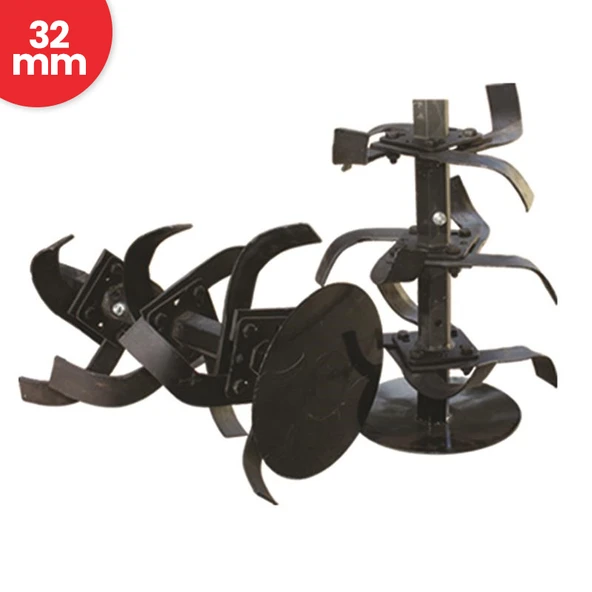 32 mm Çapa Bıçak Takımı 12+12=24 Adet ürün görseli 1