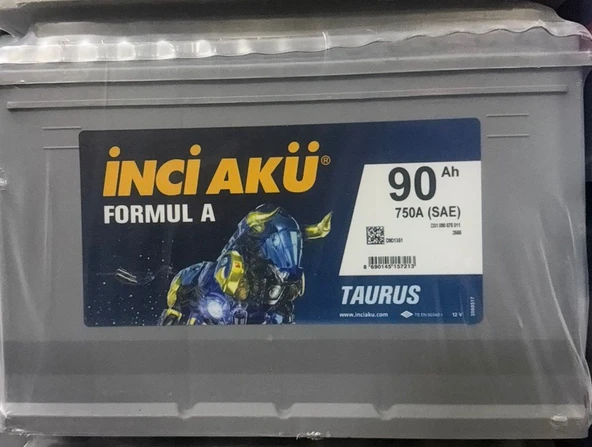 12V 90 AH 750A EN İNCİ AKÜ 2 YIL GARANTİLİ ürün görseli 1