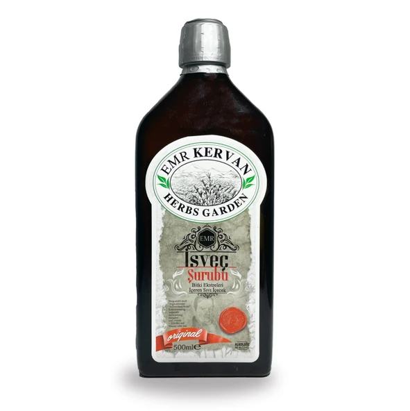 EMR KERVAN HERBS GARDEN 500ML İSVEÇ ŞURUBU ORJİNAL ALKOLSÜZ ürün görseli 1