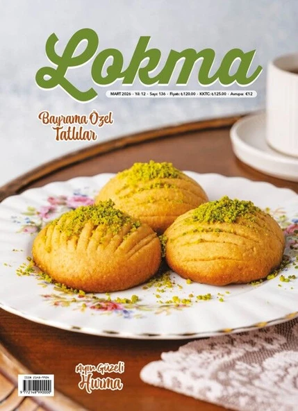 Lokma Dergi Mart 2026 ürün görseli 1
