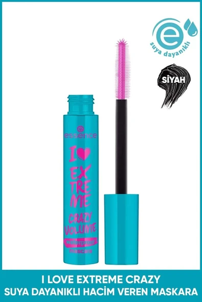 Essence I Love Extreme Crazy Volume Maskara Wp ürün görseli 1