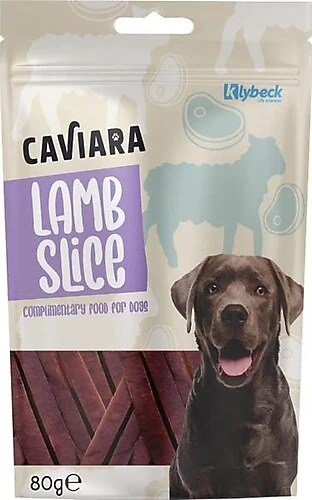 Caviara Kurutulmuş Kuzu Dilimleri Köpek Ödülü 80 Gr ürün görseli 1