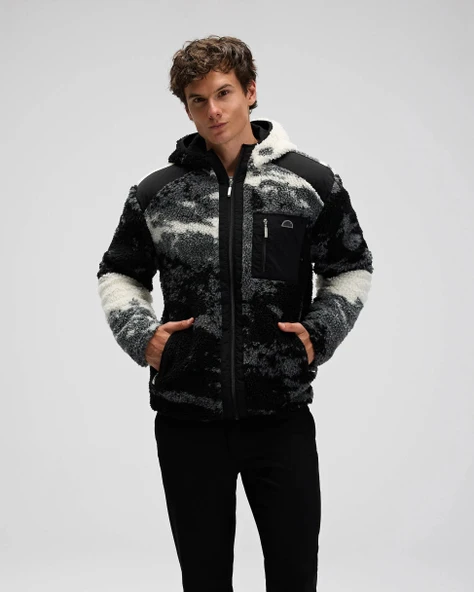Ellesse Fermuarlı Kapüşonlu Fleece Dış Giyim ürün görseli 1