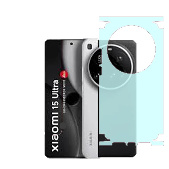 Xiaomi 15 Ultra ile Uyumlu 360 Arka Kaplama   Mat Şeffaf ürün görseli 1