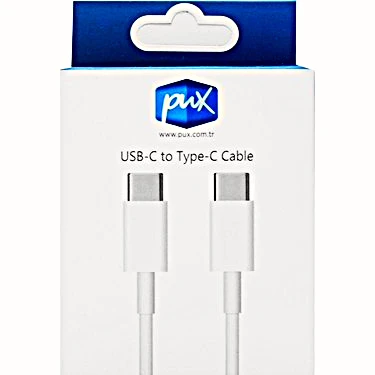 PUX PX-LT3 USB-C to Type-C Şarj Kablosu ürün görseli 1