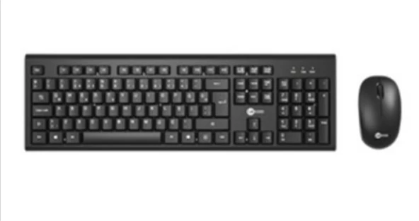 Lenovo Lecoo KW200-BK Siyah Kablosuz Ofis Klavye Mouse Seti (Numpadli) ürün görseli 1