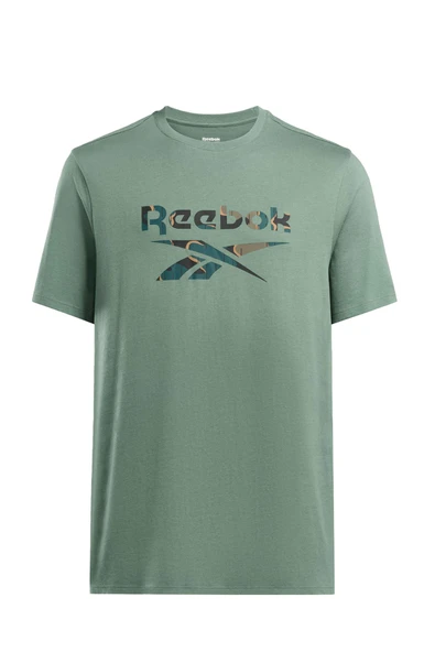 REEBOK CAMPING YEŞİL TİŞÖRT - Resim 2