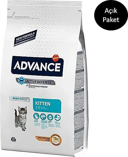 Advance Kitten Tavuklu 1 kg Yavru Kedi Maması - Açık Paket ürün görseli 1