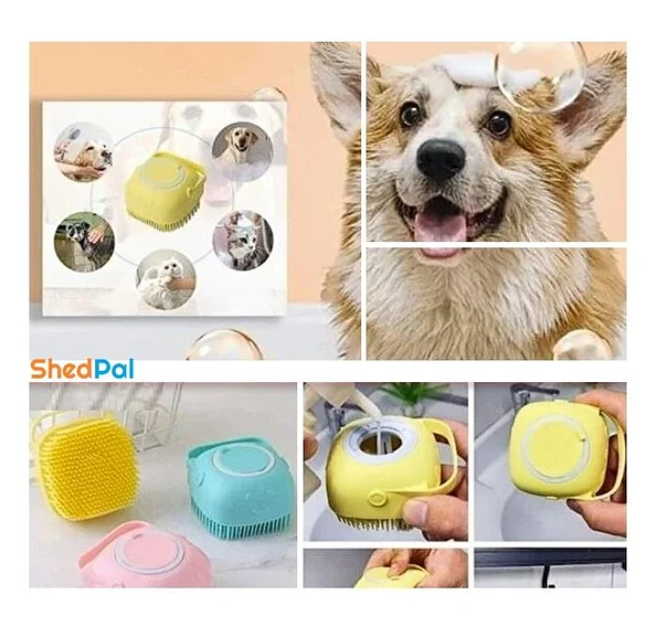 Shed Pal Şampuan Hazneli Kedi Köpek Yıkama Kesesi ürün görseli 1