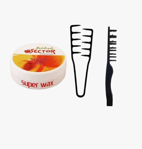 Fontenay Sector Strong Super Wax 150 Ml + Mucizevi Tarak 2'li Set ürün görseli 1