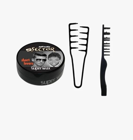 Fontenay Sector Süper Wax Wet Look- Islak Görünüm Wax 150ml + Mucizevi Tarak 2'li Set ürün görseli 1