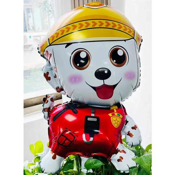 İtfaiyeci Köpek Folyo Balon 48x78cm ürün görseli 1