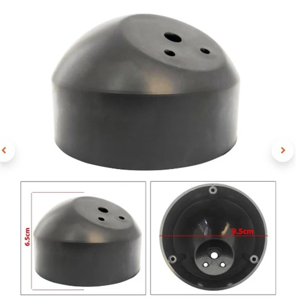 Poke PK-5059 10 CM Siyah Dome Tweeter Kabini Yüzey Montaj Podu ürün görseli 1