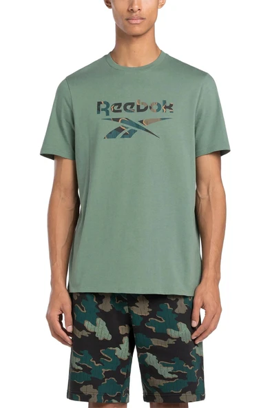 REEBOK CAMPING YEŞİL TİŞÖRT ürün görseli 1