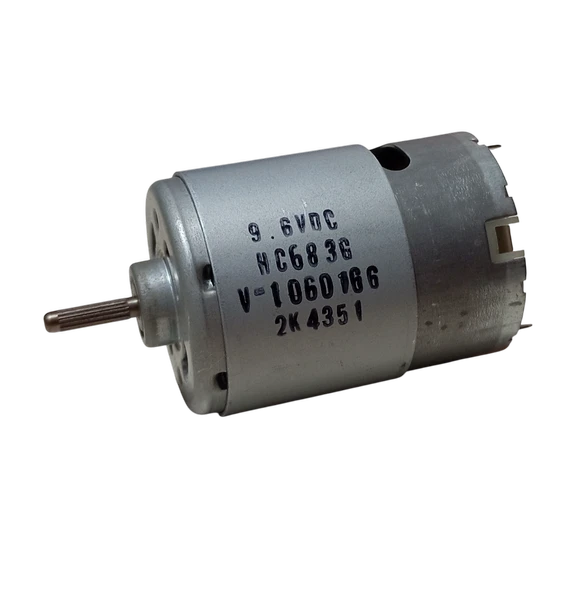 Johnson HC683G DC 9.6V 13000Rpm DC Motor (Çap 33mm Uzunluk 37mm) Hobi Oyuncak Elektrik Deney Motoru ürün görseli 1