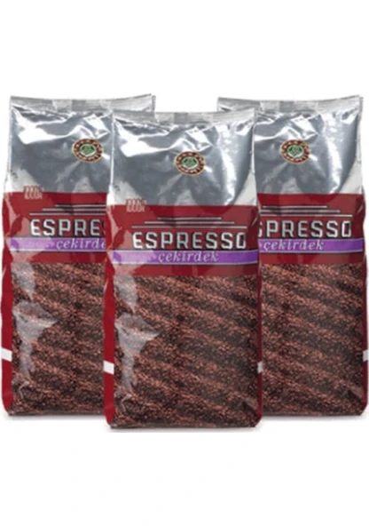 Kahve Dünyası Espresso Çekirdek Kahve 3 x 1 KG ürün görseli 1