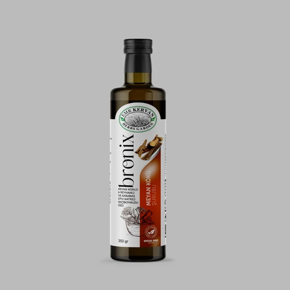 EMR KERVAN HERBS GARDEN 350 G BRONİX MEYAN KÖKÜ ŞURUBU ürün görseli 1