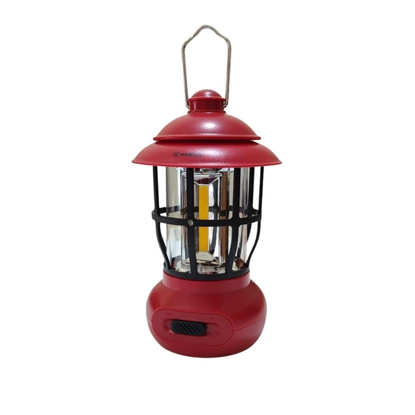Madfox Atmosphere Glamping Kamp Lambası 250 Lümen RED - Resim 2