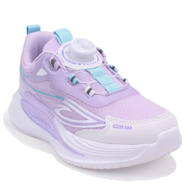 Marco Kids 05-26Y530 Beyaz Mor Ortopedik Günlük Kız Çocuk Spor Ayakkabı ürün görseli 1