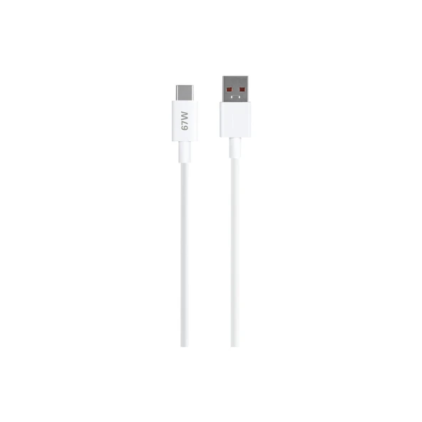 67W Hızlı Şarj Type-C Şarj Kablosu USB Type-C Data ve Turbo Şarj Kablosu ürün görseli 1