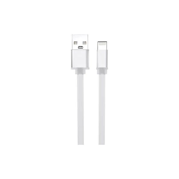 Lightning Şarj Kablosu 3A Hızlı Şarj USB Lightning Data ve Şarj Kablosu 1.2m ürün görseli 1