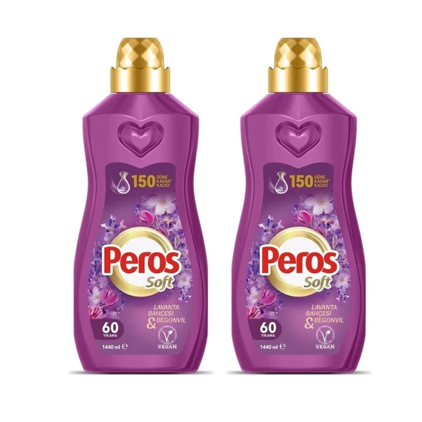 Peros Soft 1440 ml Lavanta Bahçesi & Begonvil x 2 Adet ürün görseli 1