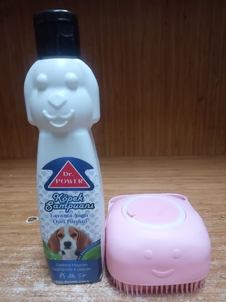 Dış Parazit Etkili Köpek Şampuanı Lavanta Yağlı Özel Formül 200 MG+su hazneli yıkama kesesi ürün görseli 1