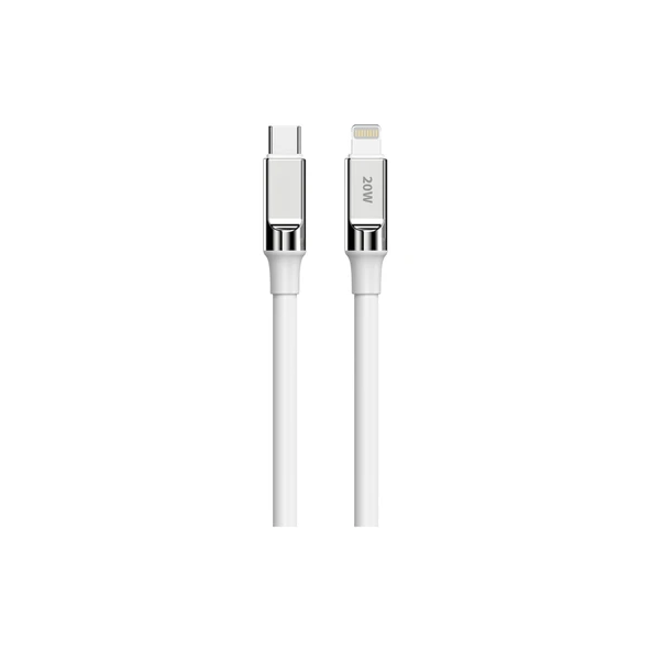 Type-C Lightning Şarj Kablosu 20W Hızlı Şarj iPhone Data ve Şarj Kablosu ürün görseli 1