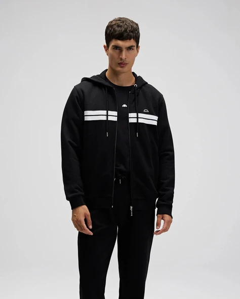 Ellesse Fermuarlı Kapüşonlu Sweatshırt - Resim 6