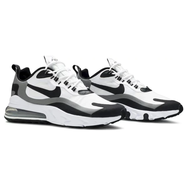Nike Air Max 270 React White Black Metallic Pewter ürün görseli 1