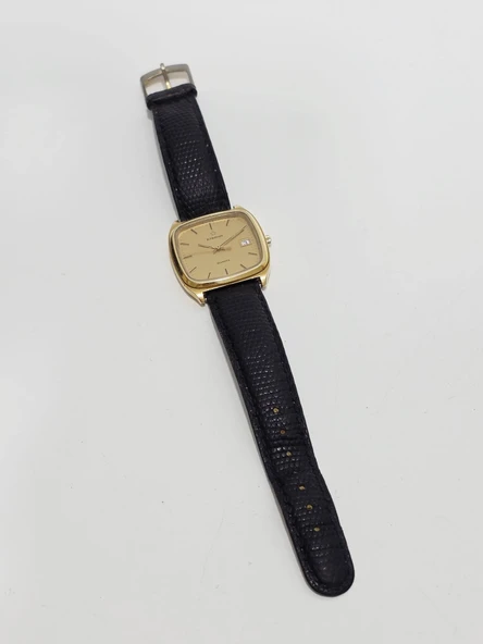 Eterna Deri Kordon Quartz Kadın Kol Saati 2.El - Resim 2